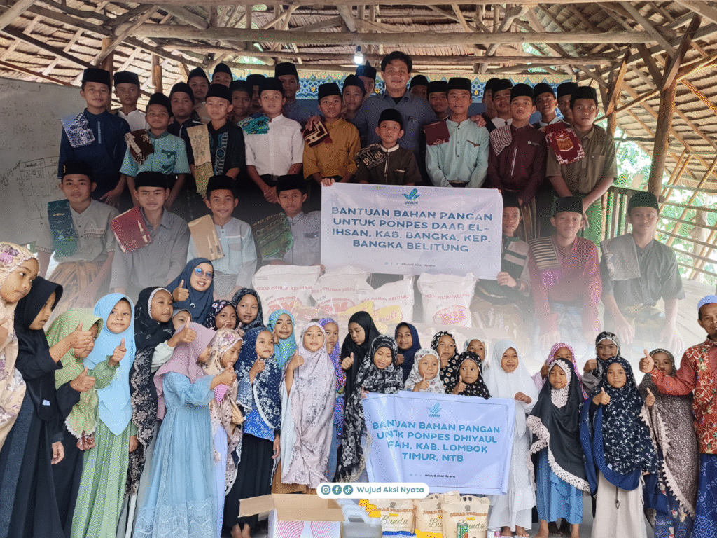 1. Ponpes Daar El-Ihsan – Kab. Bangka, Kep. Bangka Belitung 2. Ponpes Dhiyaul Falah – Kab. Lombok Timur, NTB